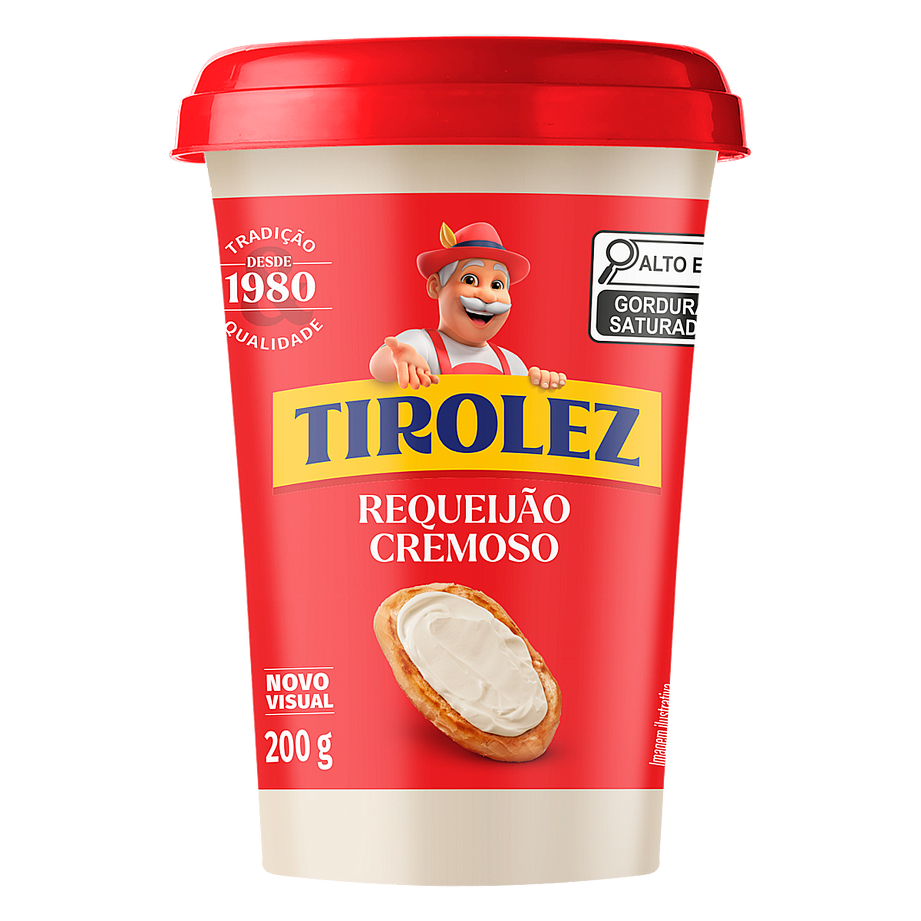 Requeijão Cremoso Tirolez Copo 200g