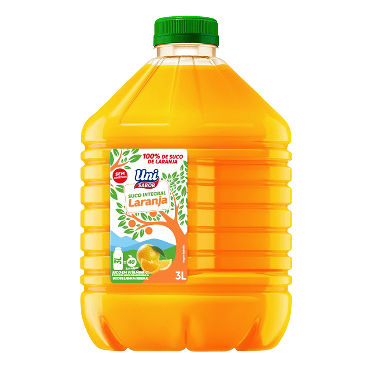 Suco Integral Laranja Uni Sabor Gal&atilde;o 3l