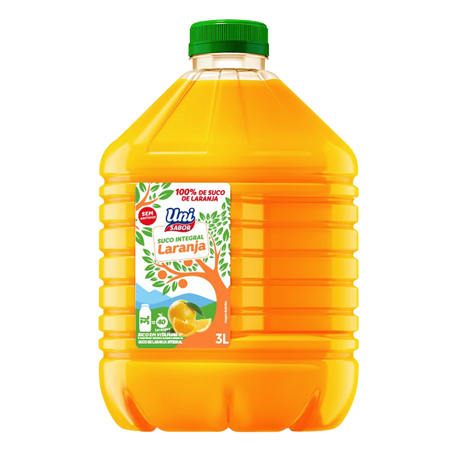 Suco Integral Laranja Uni Sabor Gal&atilde;o 3l