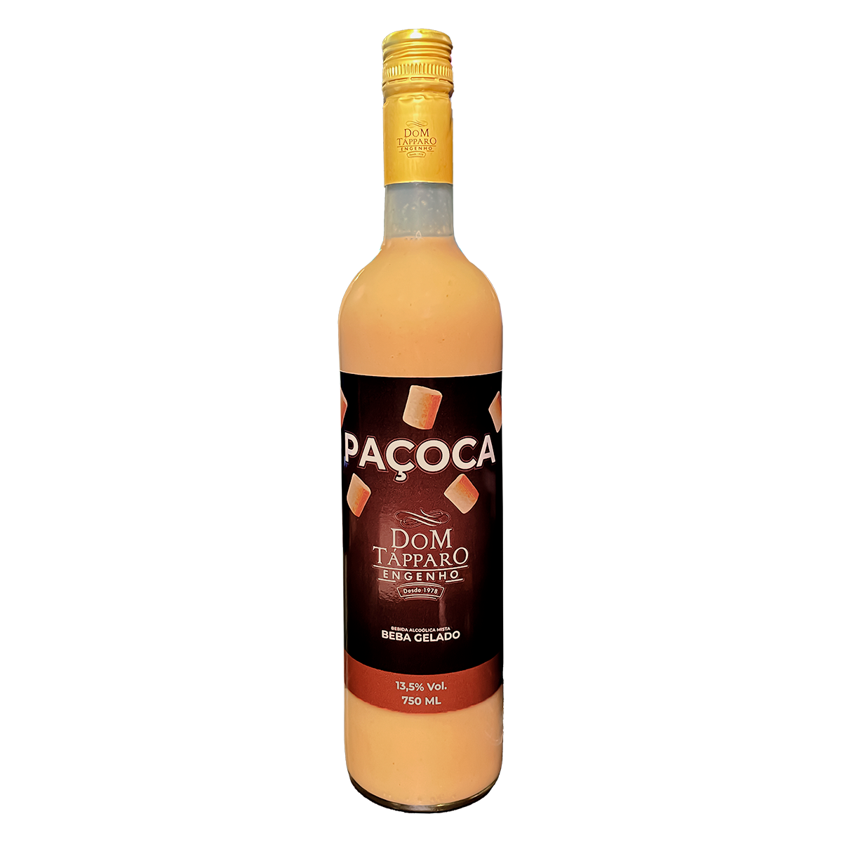 Licor de Pa&ccedil;oca Dom T&aacute;pparo Garrafa 750ml