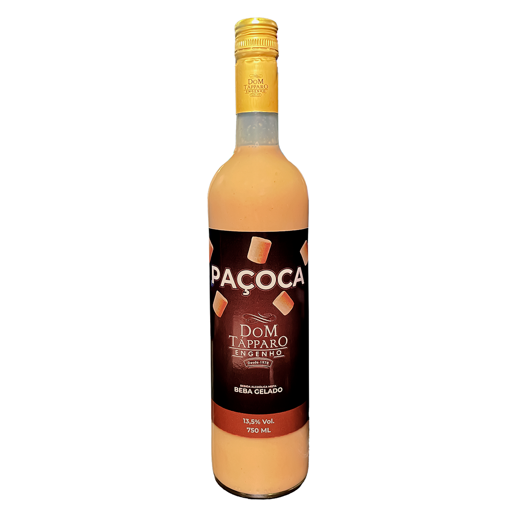 Licor de Pa&ccedil;oca Dom T&aacute;pparo Garrafa 750ml