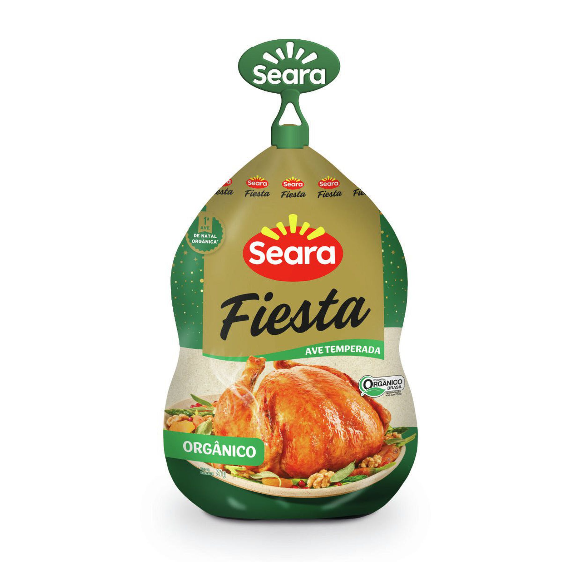 Fiesta Ave Temperada Seara Orgânico aprox. 4.300g