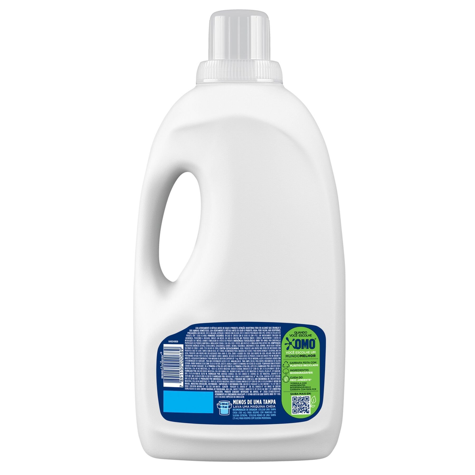 Sab&atilde;o L&iacute;quido Lava Roupas Lavagem Perfeita Omo Gal&atilde;o 3l