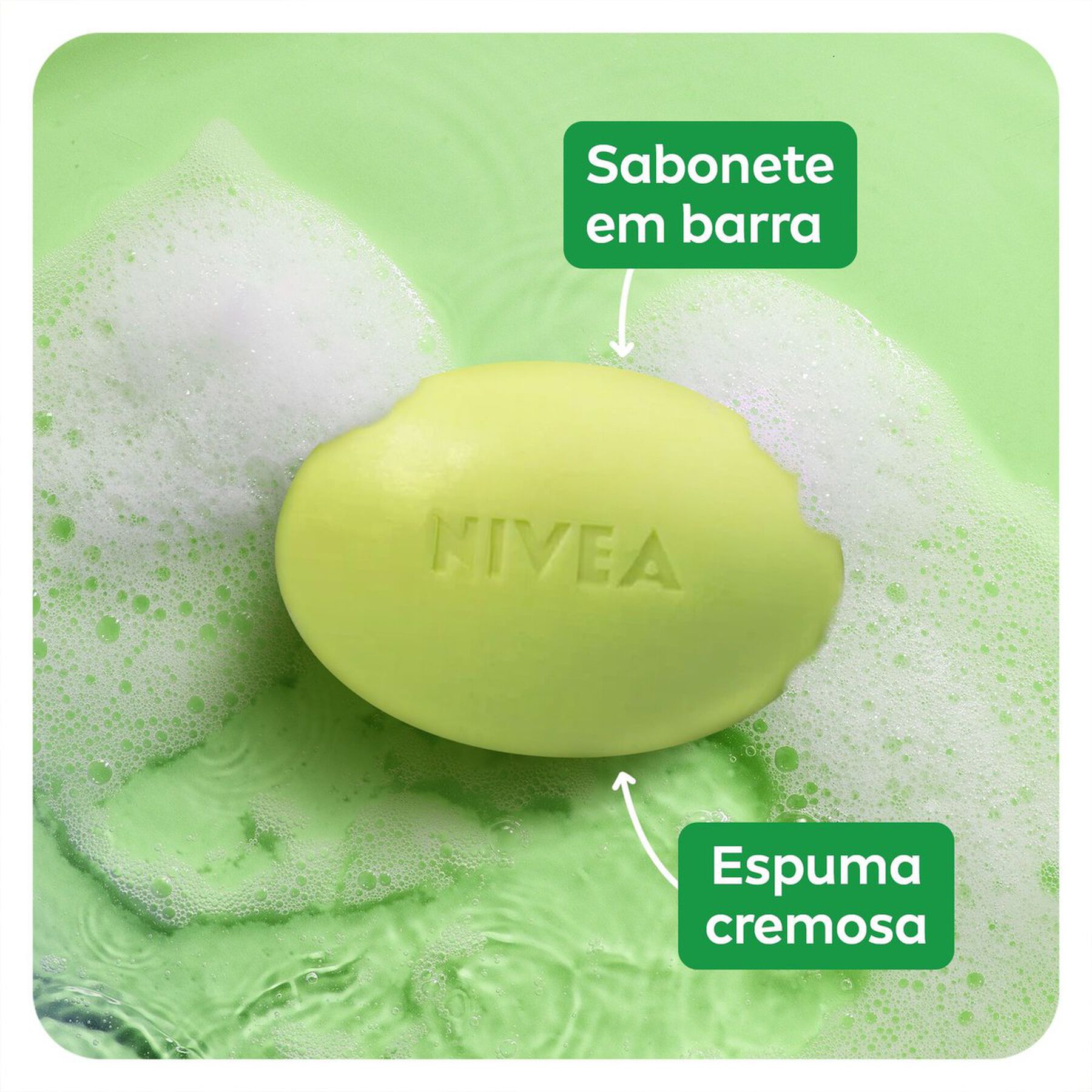 Sabonete em Barra Hidratante Erva-Doce & Óleos Nivea Pacote 85g