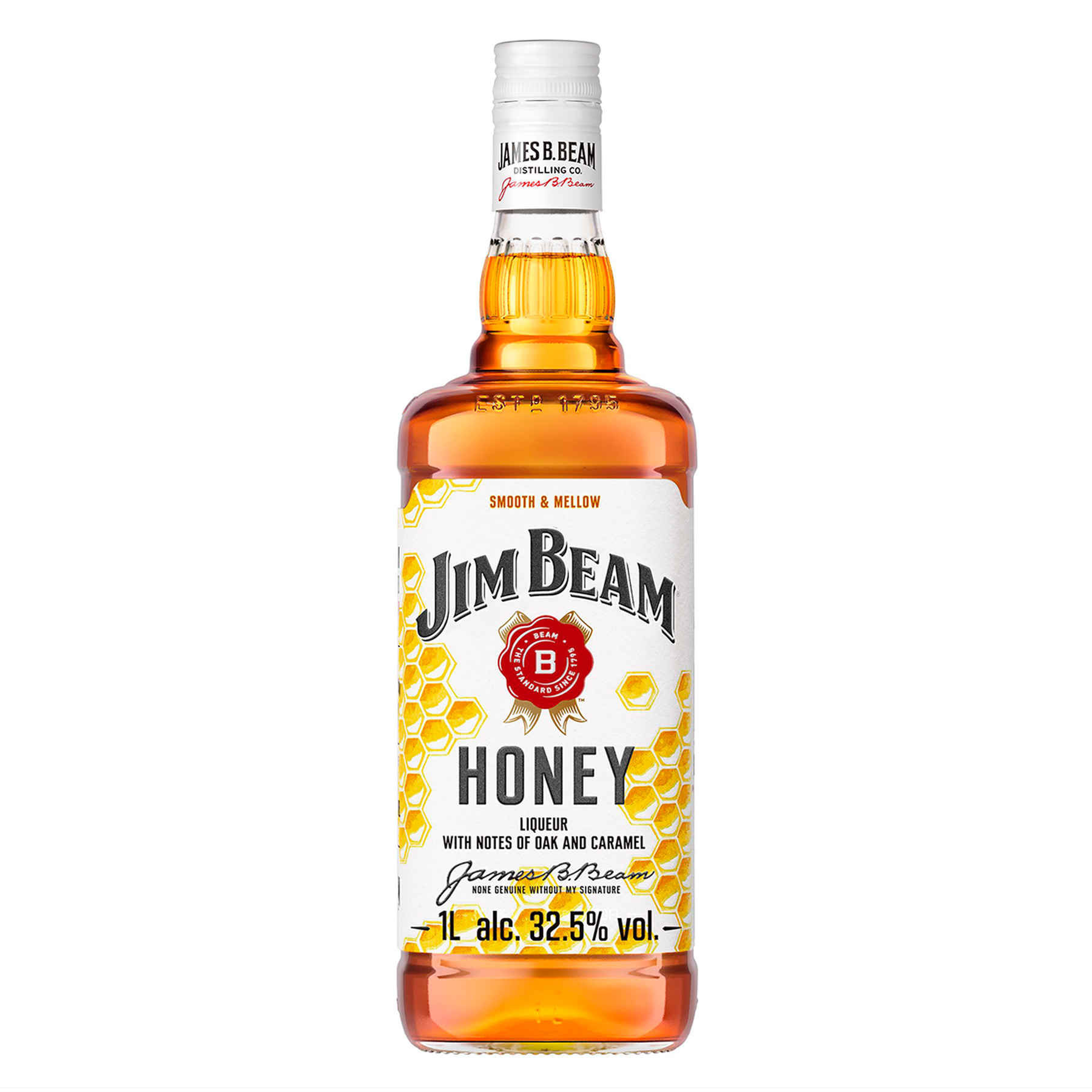 Whisky Honey Jim Beam Garrafa 1l