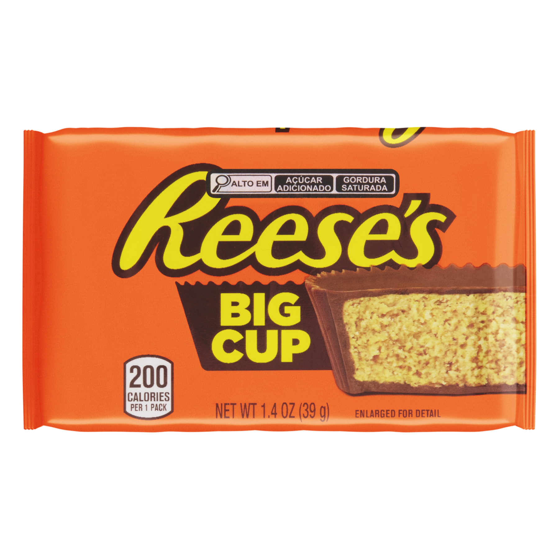 Chocolate ao Leite Recheio Pasta de Amendoim Reese's Pacote 39g