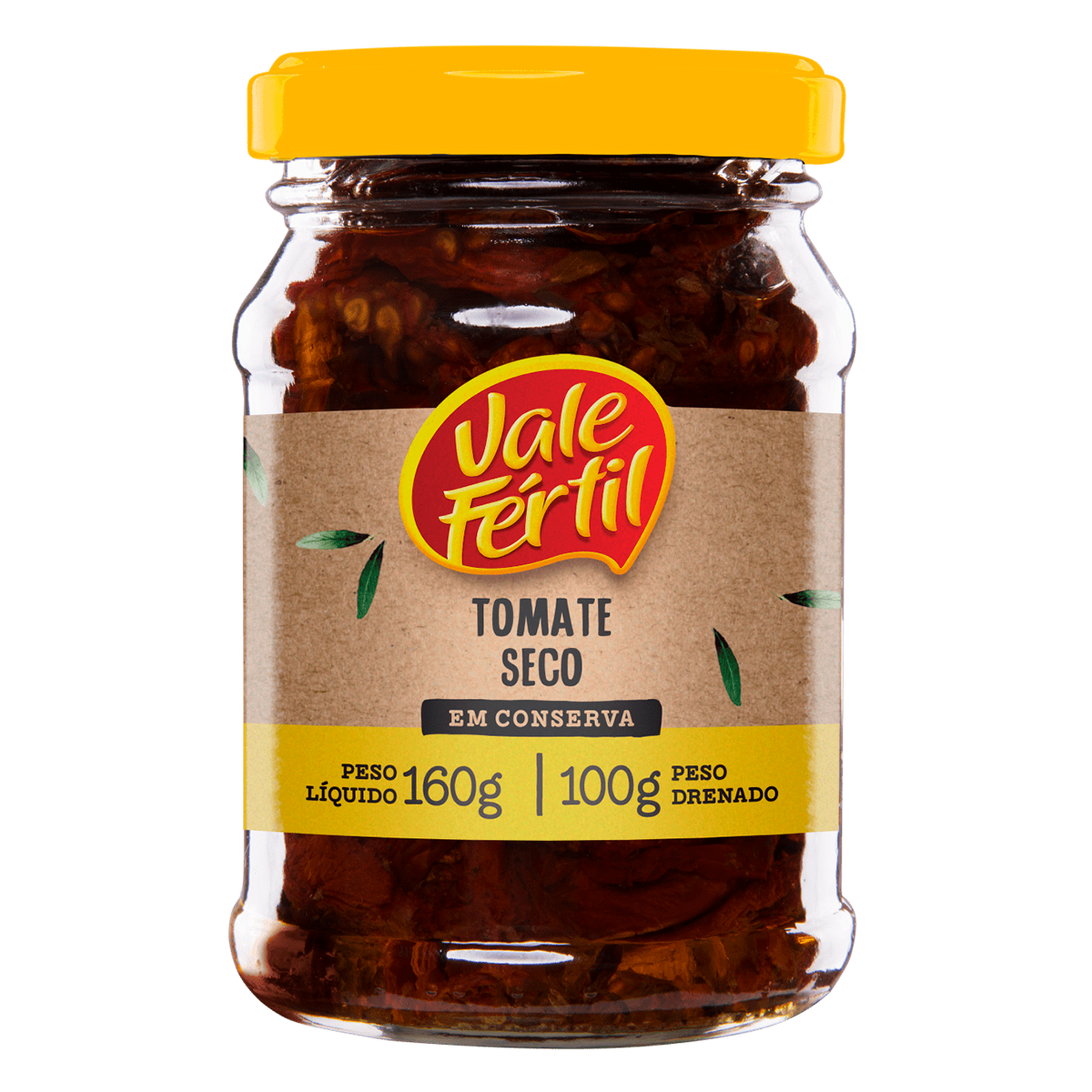Tomate Seco Vale Fértil Vidro 100g