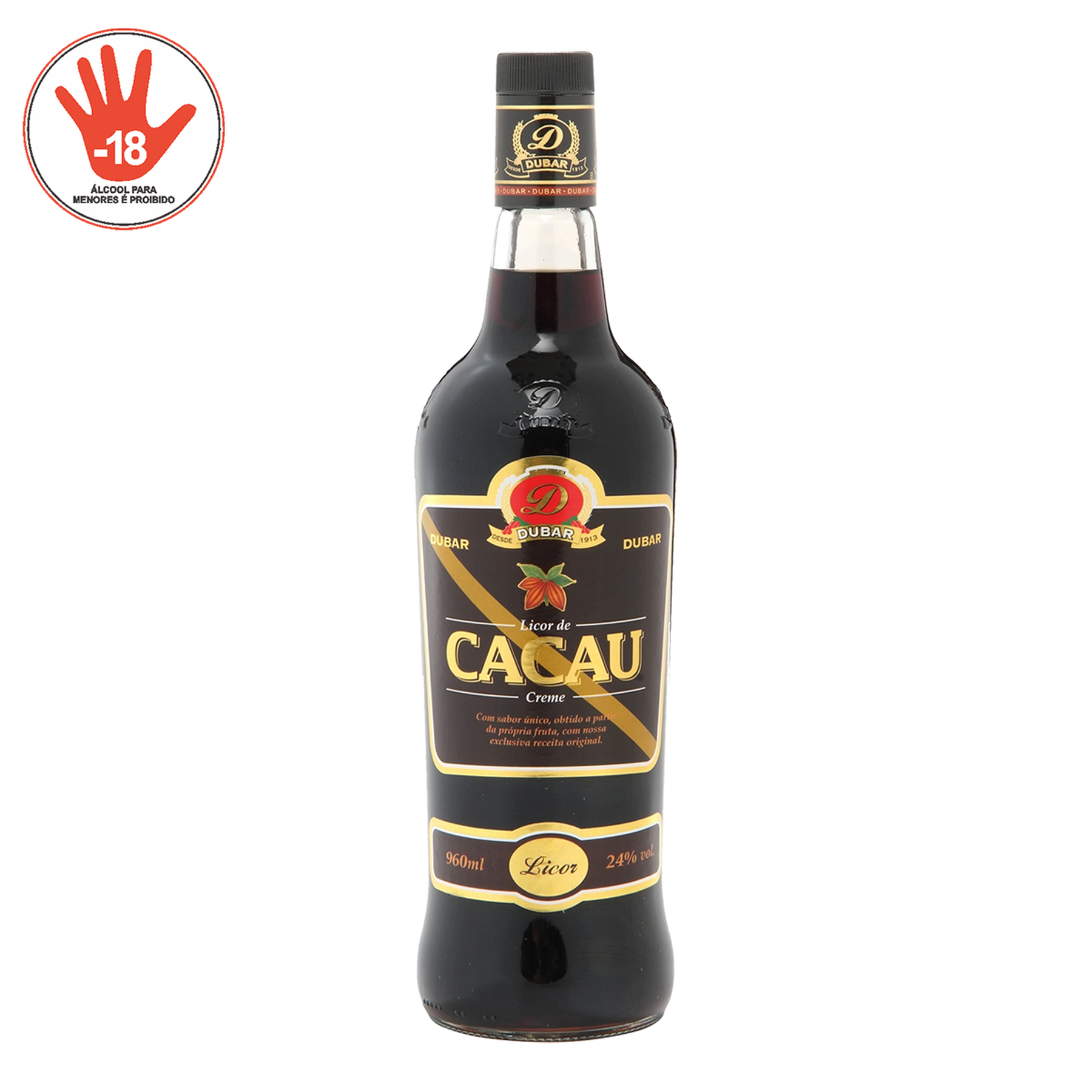 Licor Cacau Dubar 960ml