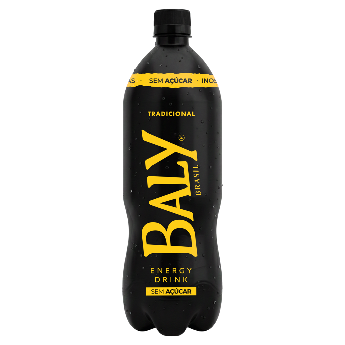 Energ&eacute;tico Tradicional Sem A&ccedil;&uacute;car Baly Garrafa 1l