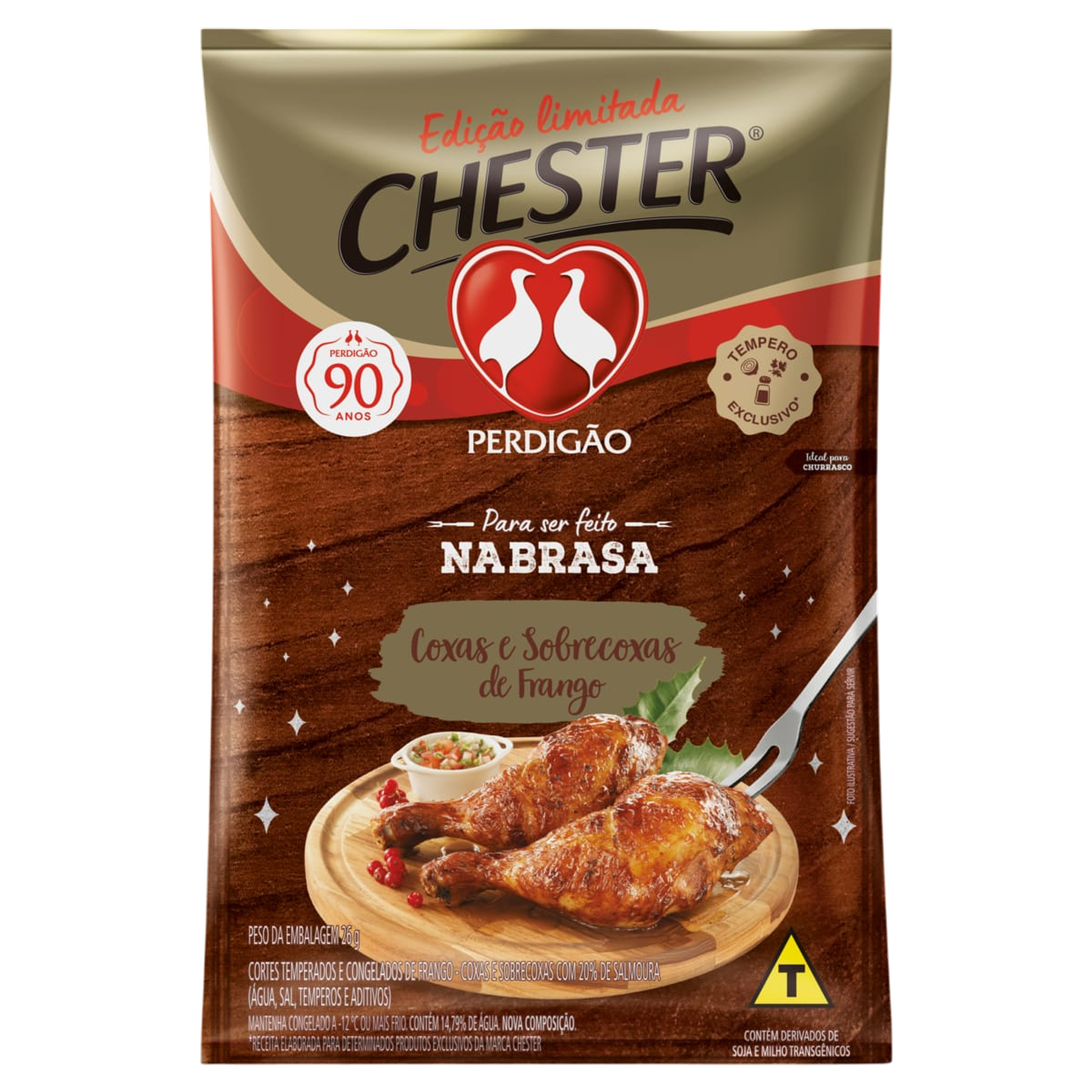 Coxa Sobrecoxa Perdig&atilde;o Churrasco aprox. 1.000g