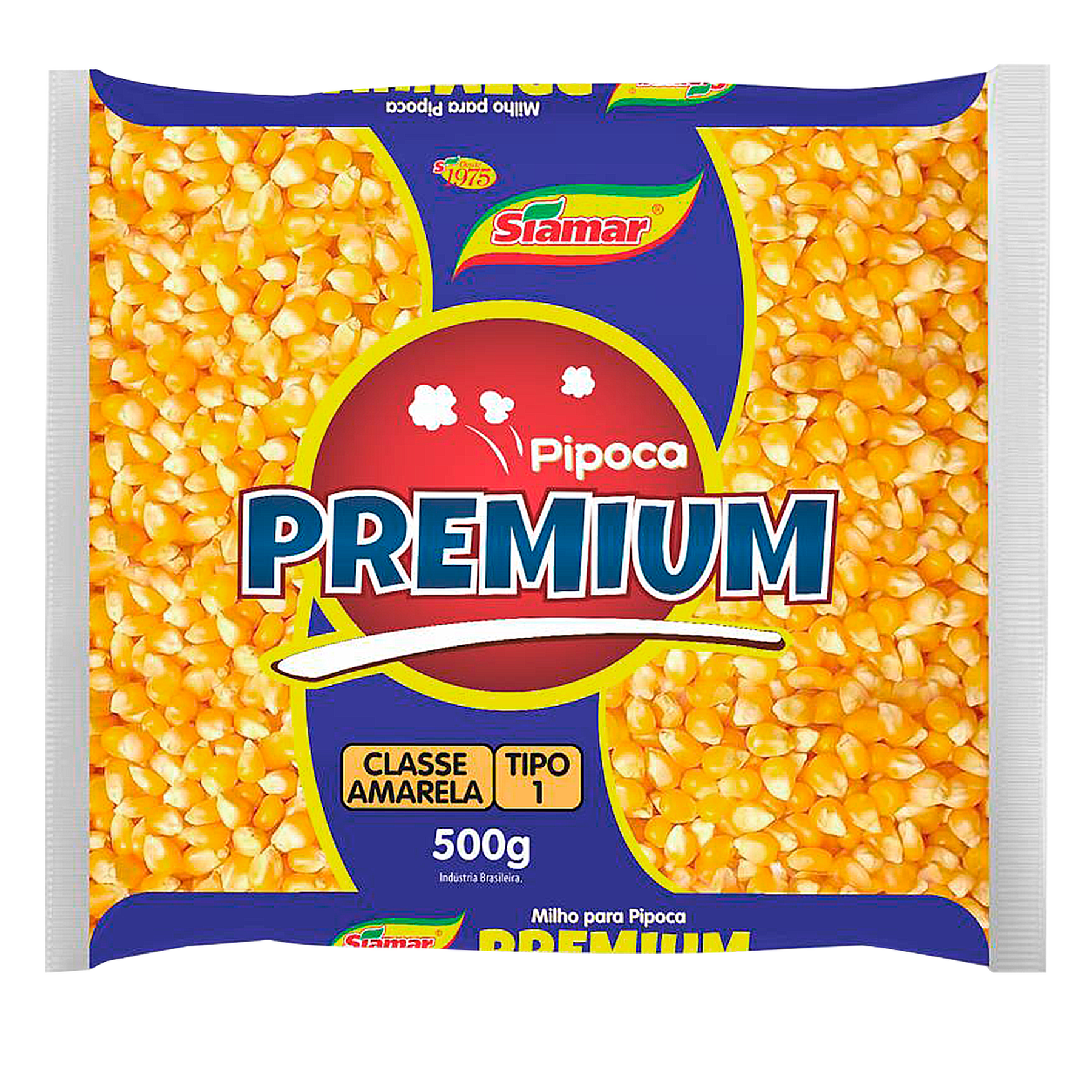 Milho para Pipoca Premium Siamar 500g