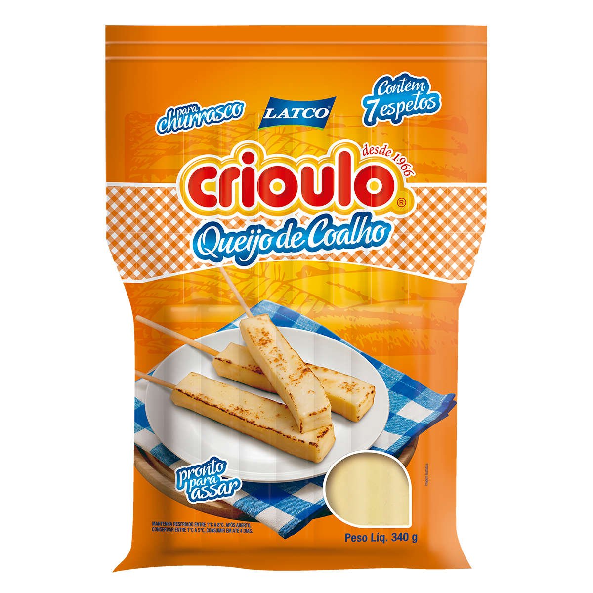 Queijo Coalho Crioulo 340g