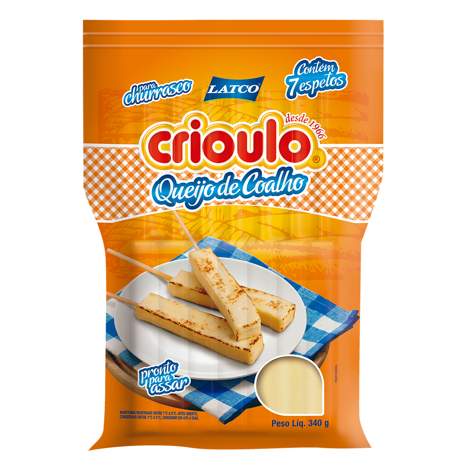 Queijo Coalho Crioulo 340g