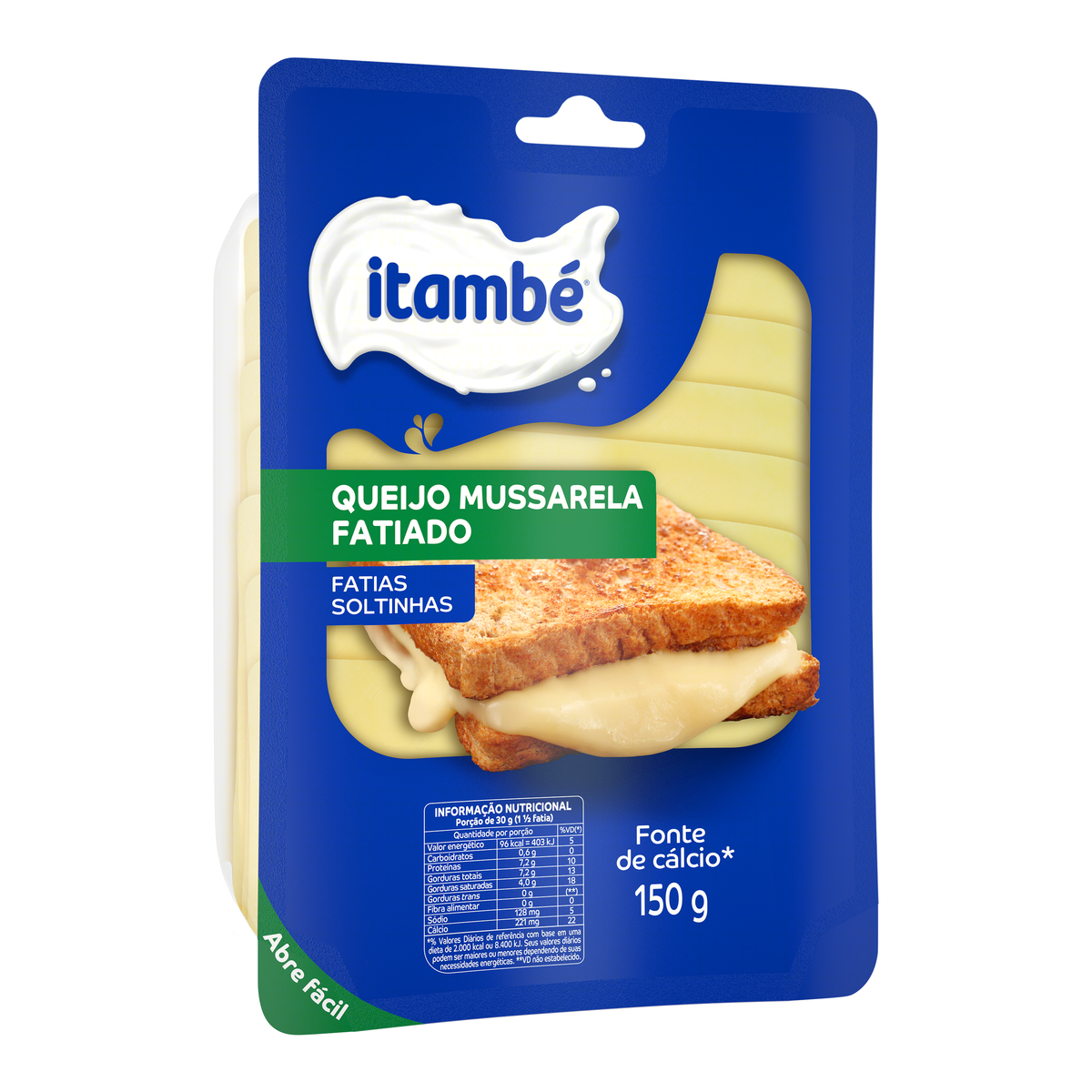 Queijo Mussarela Fatiado Itamb&eacute; 150g