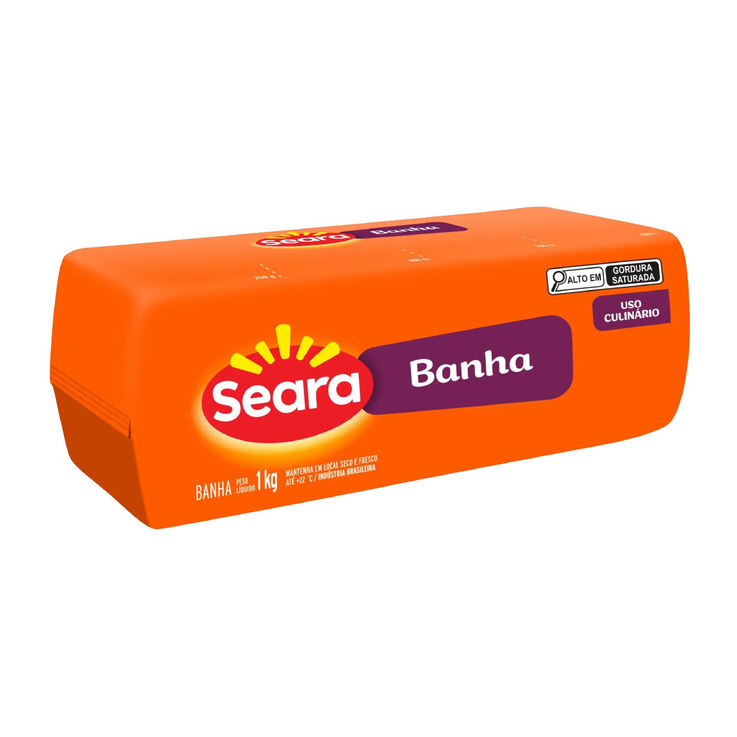 Banha su&iacute;na Seara 1kg