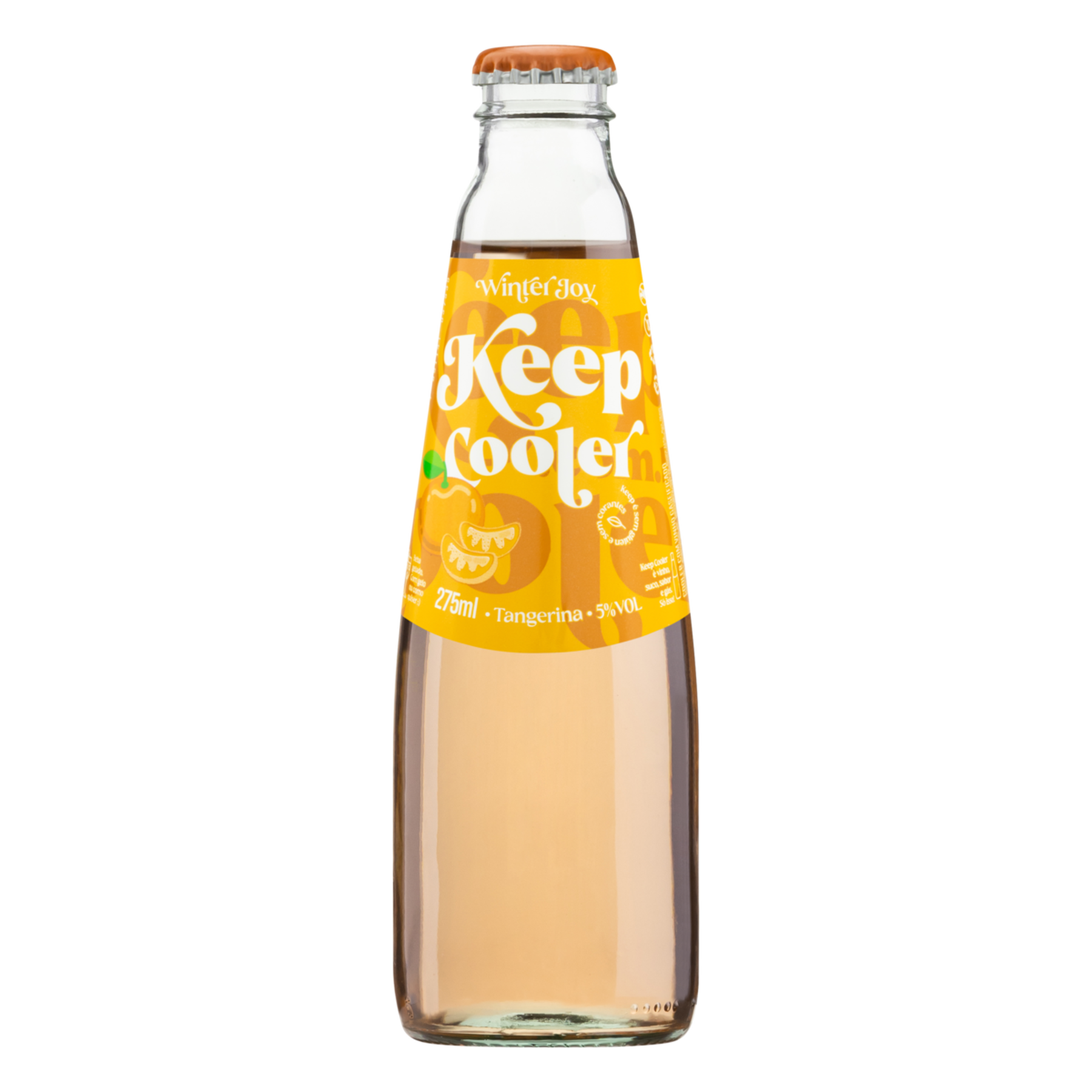 Cooler Tangerina Keep Cooler Garrafa 275ml