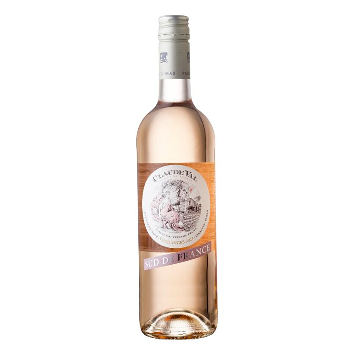 Vinho Ros&eacute; Claude Val Garrafa 750ml