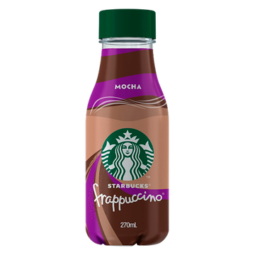 Bebida Láctea UHT Chocolate com Café Starbucks Frappuccino Frasco 270ml