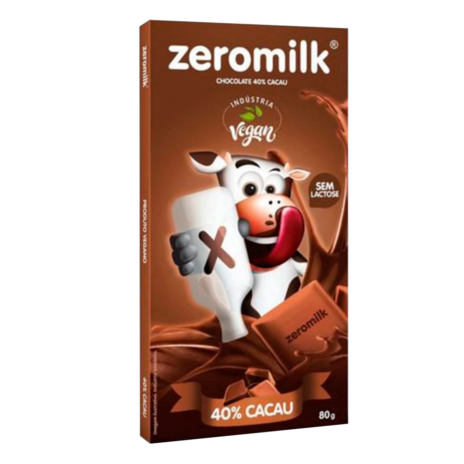 Chocolate Zero Milk Puro Zero Lactose 80g