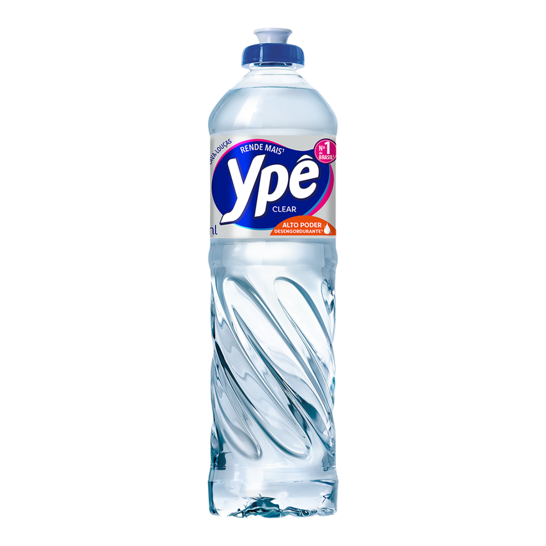 Lava-Lou&ccedil;as L&iacute;quido Clear Yp&ecirc; Squeeze 500ml