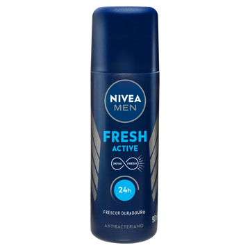 Desodorante Antibacteriano Fresh Active Nivea Men Spray 90ml