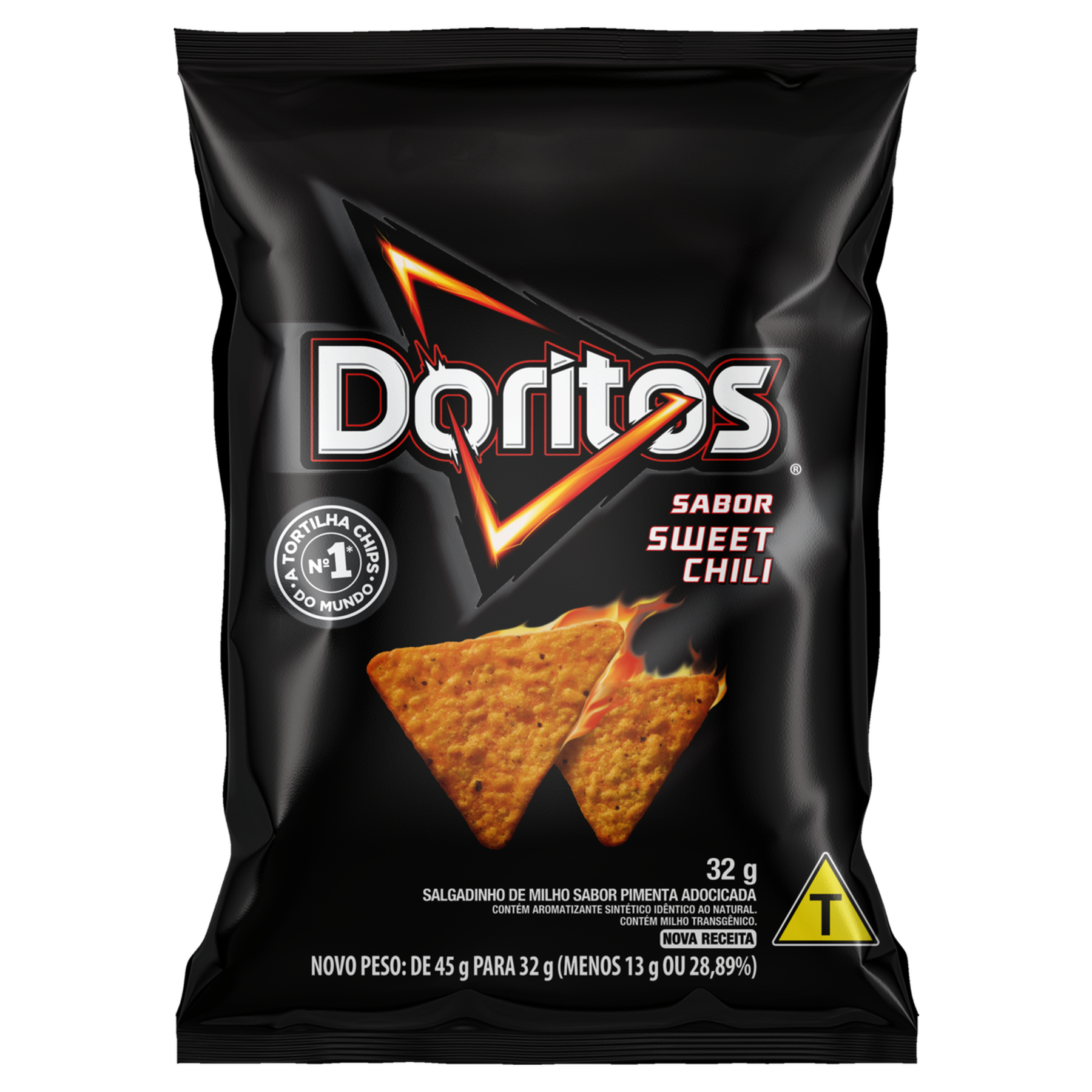 Salgadinho de Milho Sweet Chili Doritos Pacote 32g