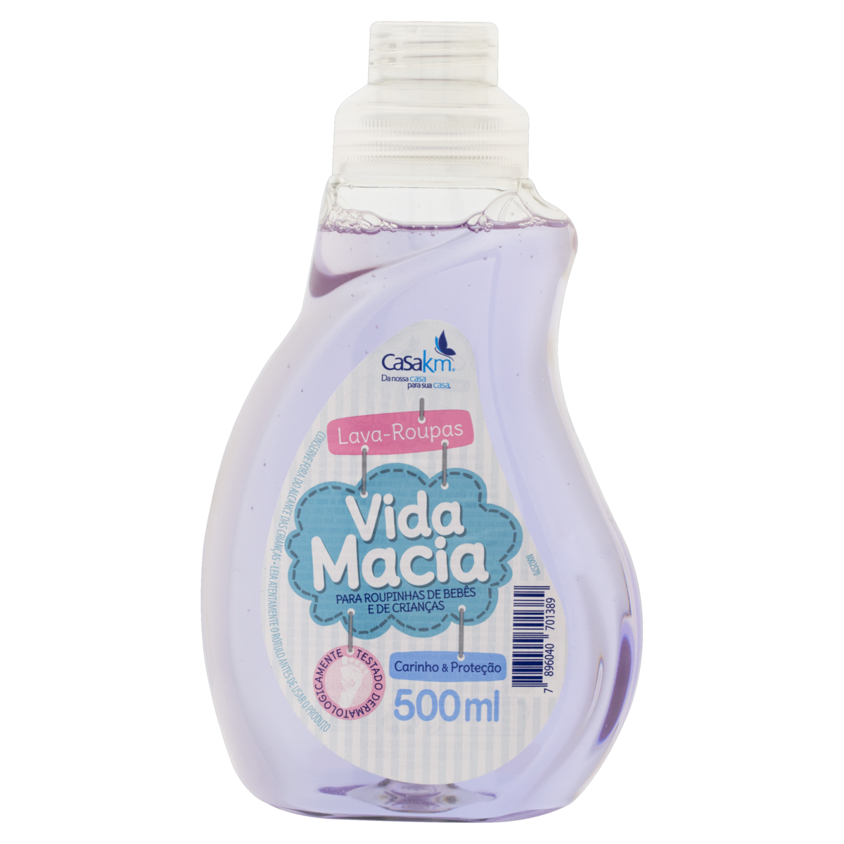 Sab&atilde;o L&iacute;quido Carinho & Prote&ccedil;&atilde;o Vida Macia Frasco 500ml