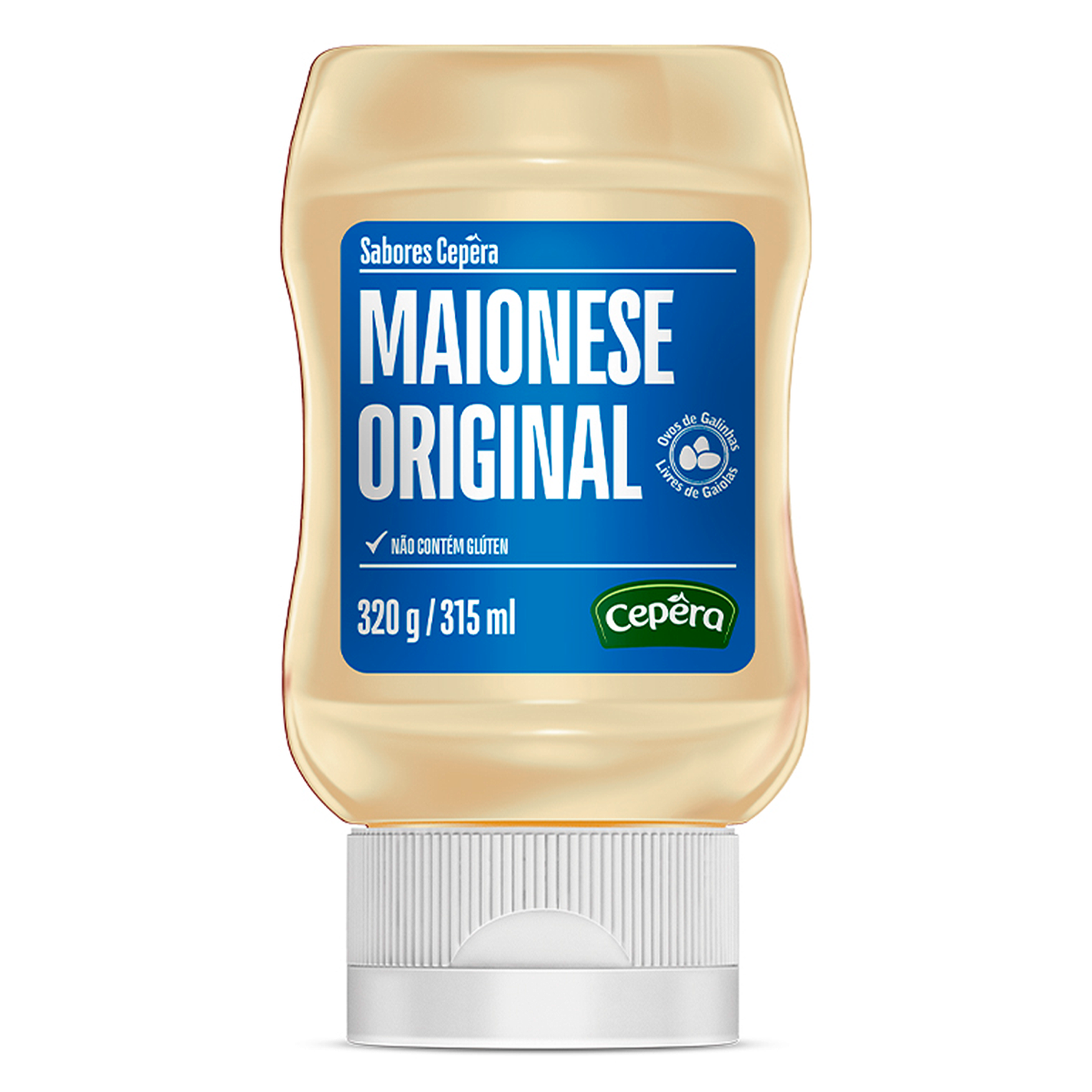 Maionese Original Sabores Cepêra Squeeze 320g