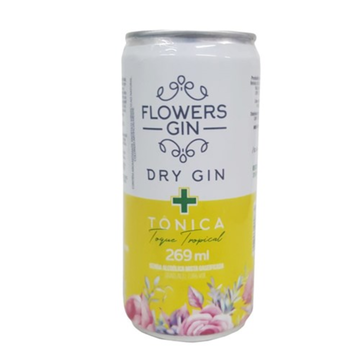 Gin Tonica Flowers Tropical Lata 269ml