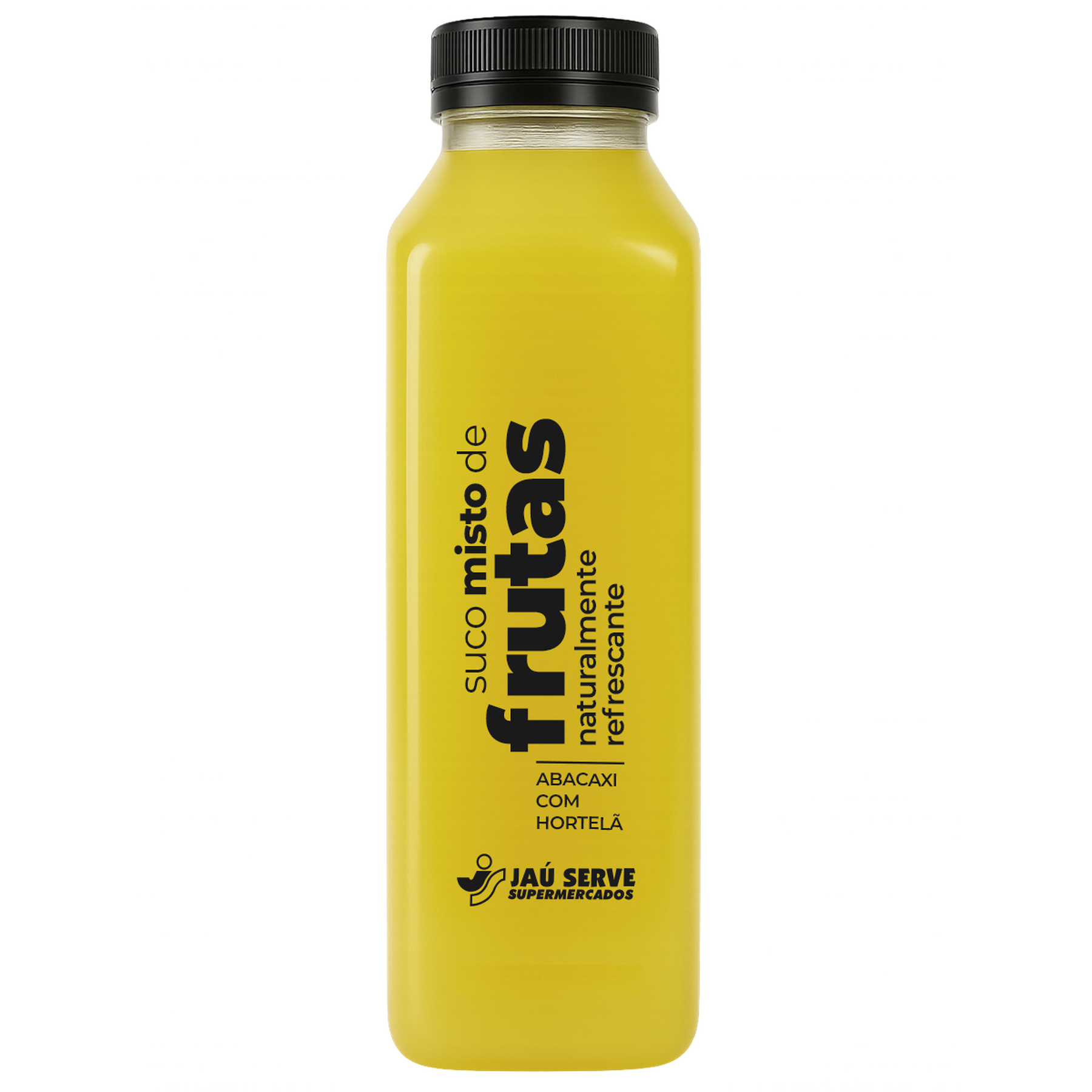 Suco Misto Abacaxi com Hortel&atilde; Garrafa 1l