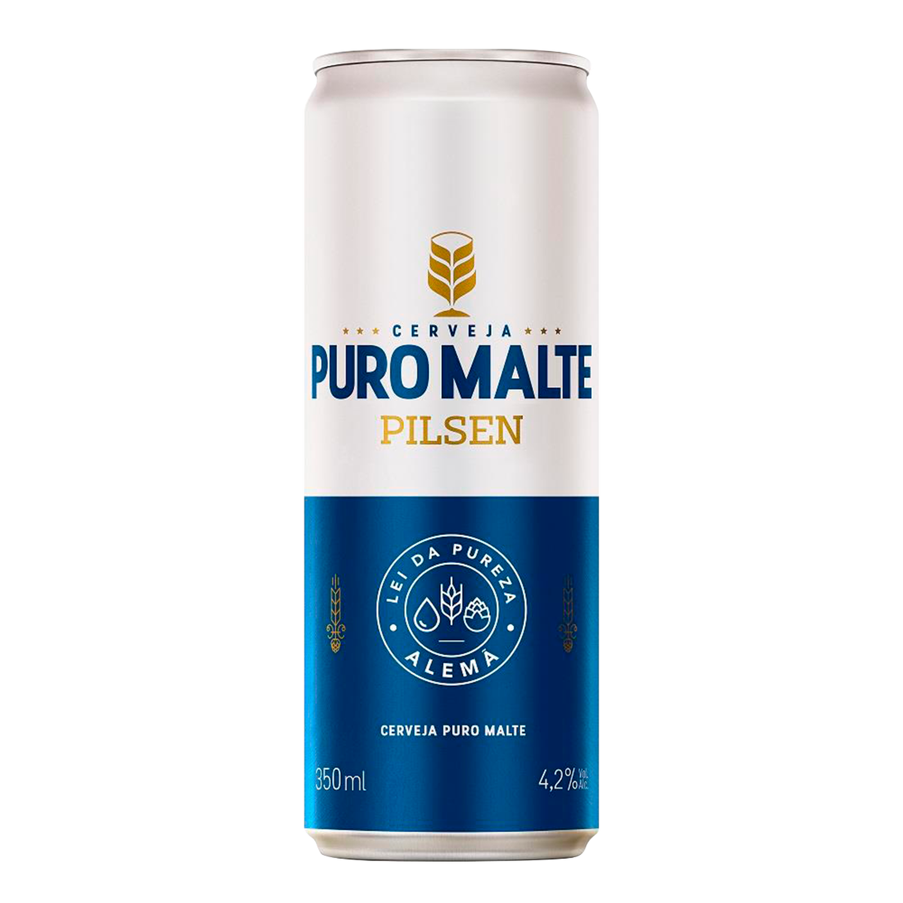 Cerveja Puro Malte Pilsen Lata 350ml