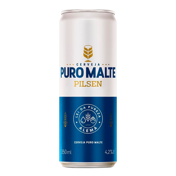 Cerveja Puro Malte Pilsen Lata 350ml