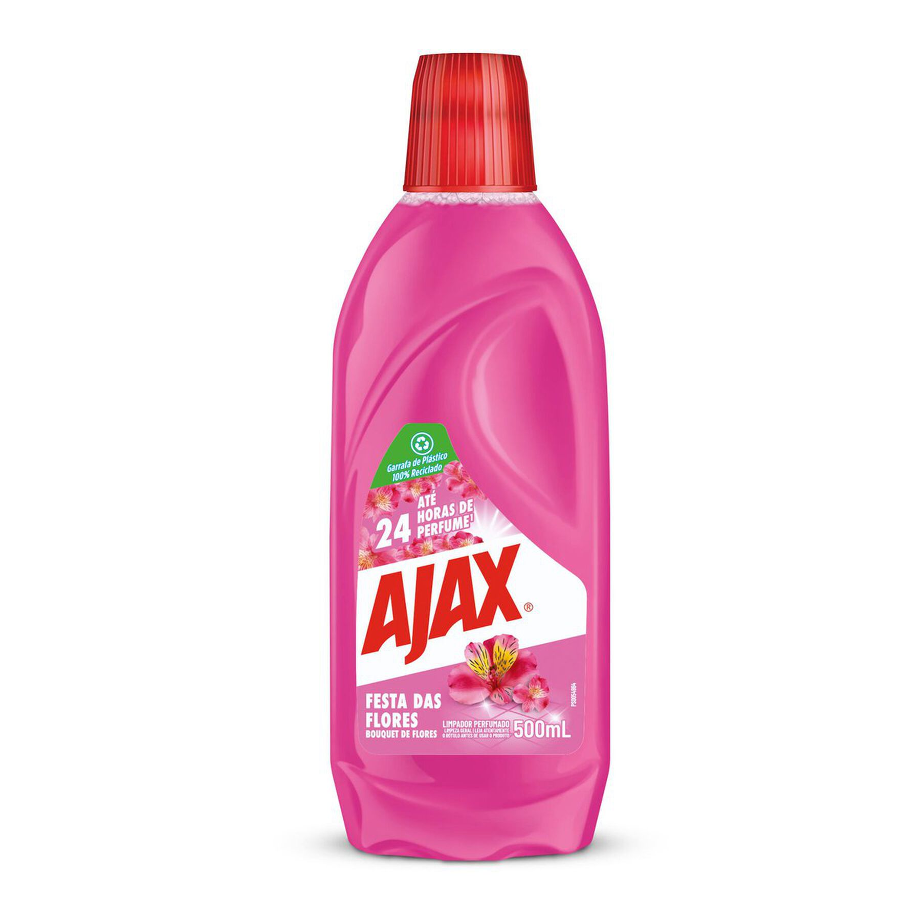 Limpador Perfumado Bouquet de Flores Festas das Flores Ajax Frasco 500ml