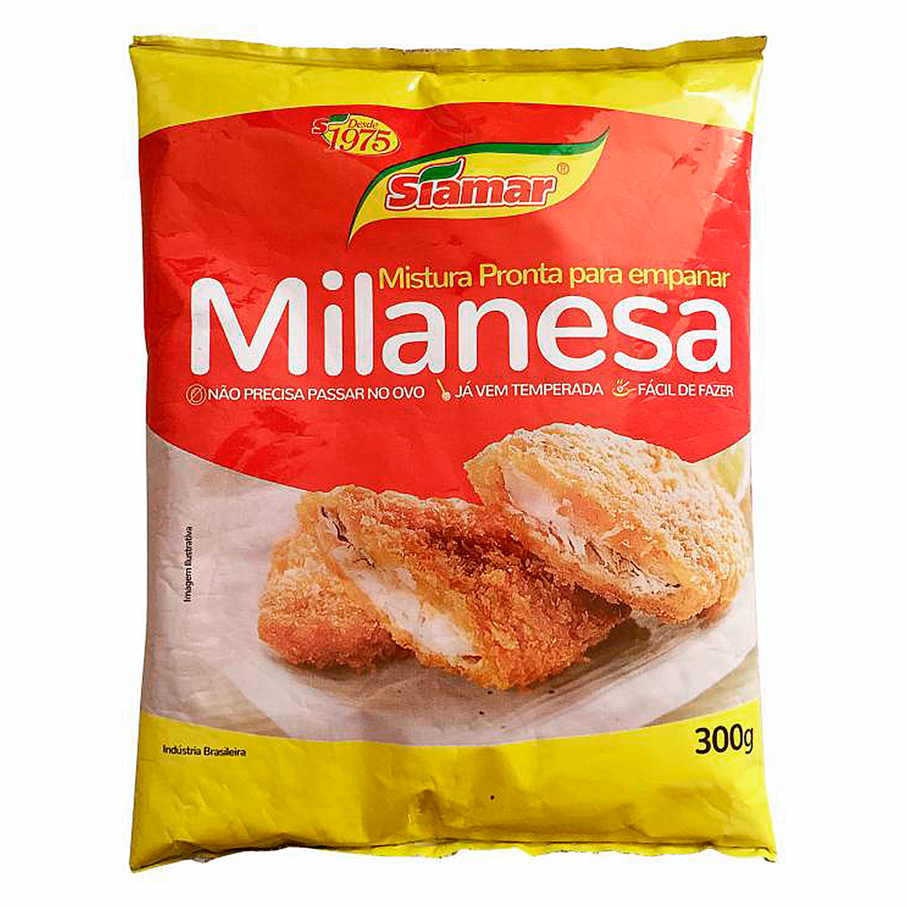 Mistura Pronta para Empanar Milanesa Siamar 300g