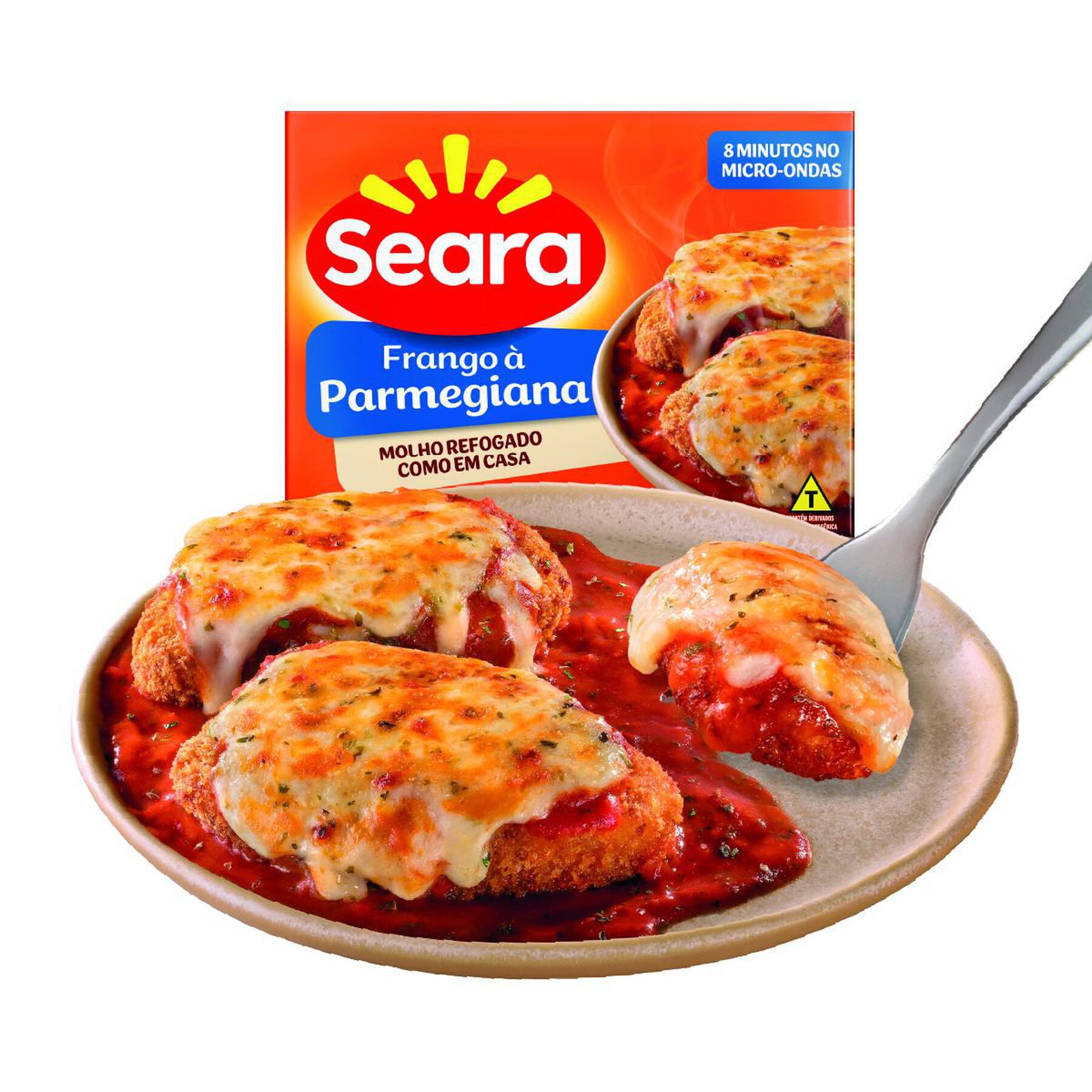 Filé de frango à parmegiana Seara 500g