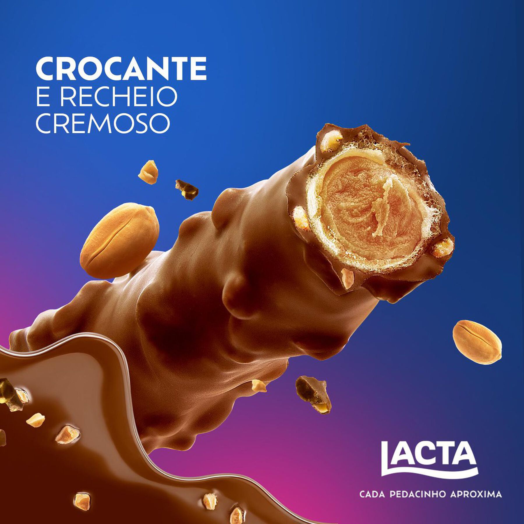 Wafer Sonho de Valsa Lacta Pacote 25g