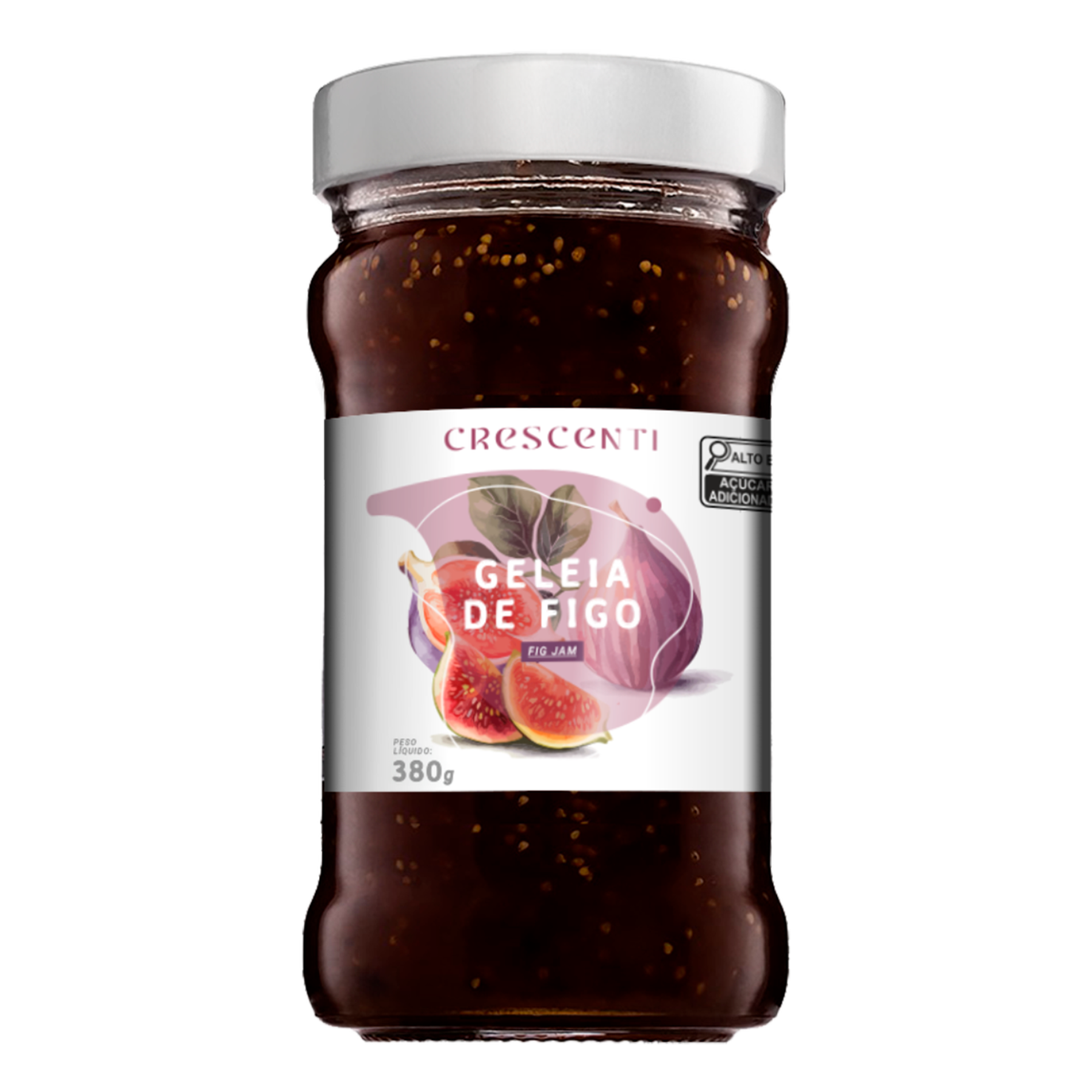 Geleia de Figo Crescenti Vidro 380g