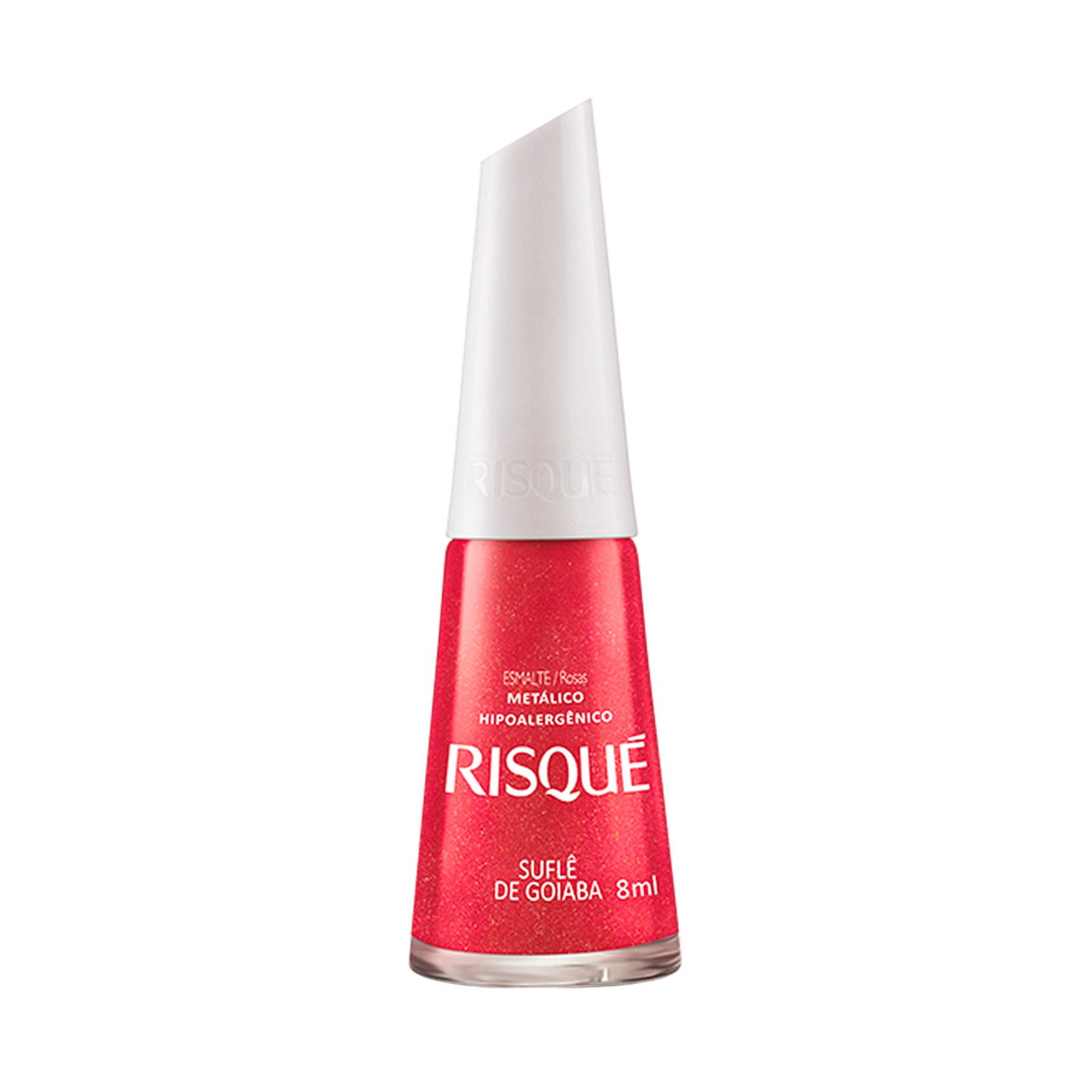 Esmalte Metálico Suflê de Goiaba Risqué 8ml