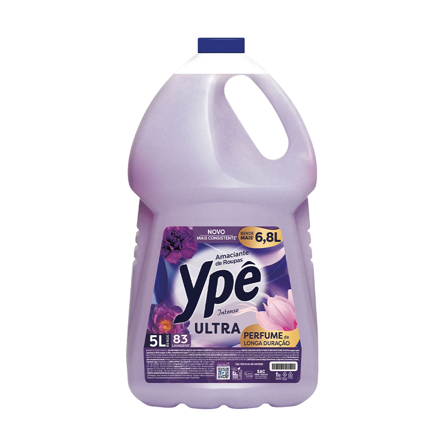 Amaciante de Roupa Intenso Yp&ecirc; Ultra Gal&atilde;o 5l