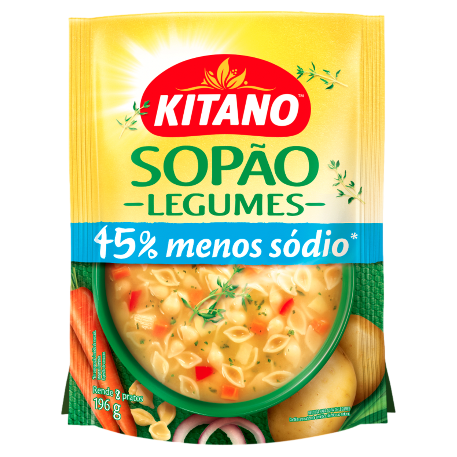 Sopão Legumes Kitano Sachê 196g