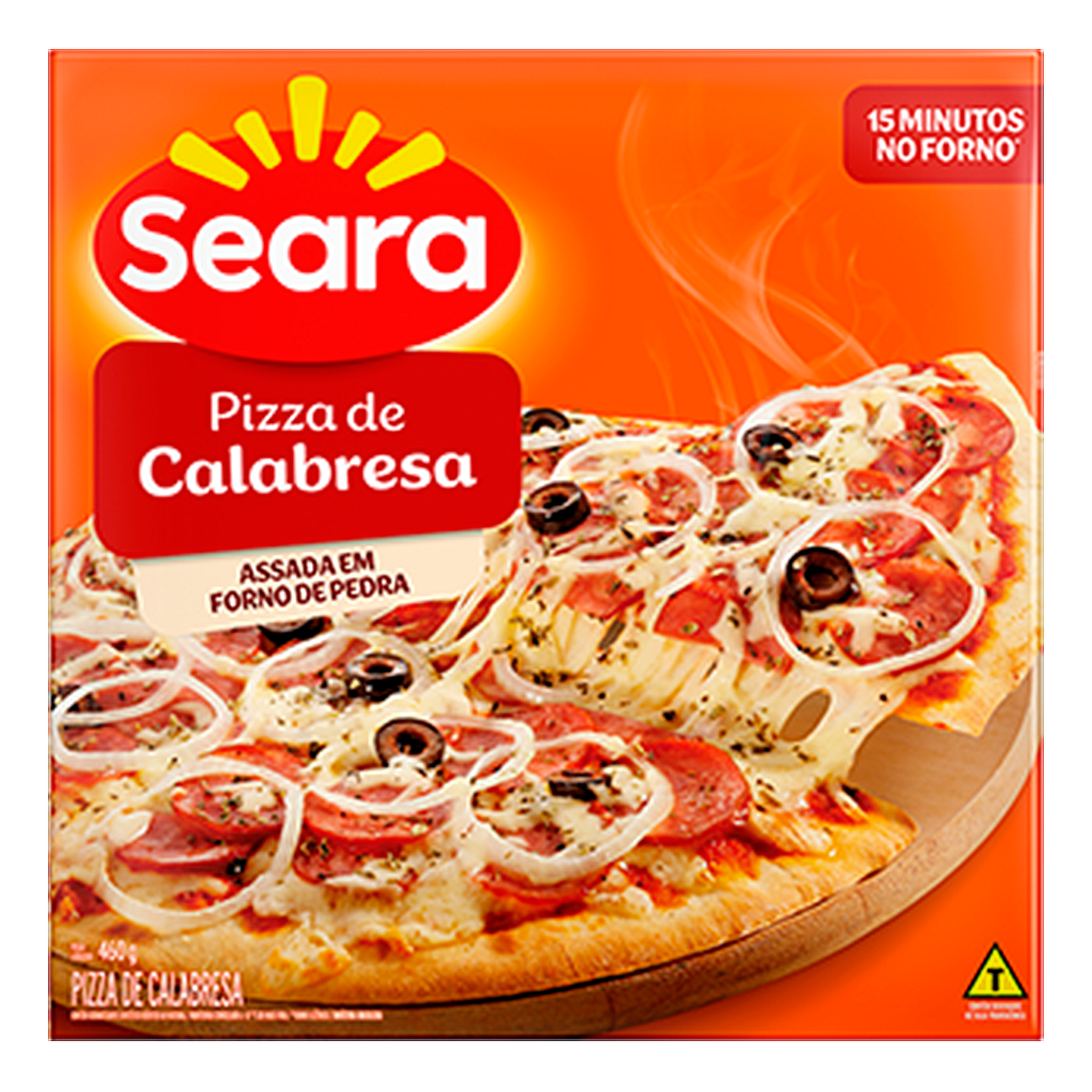 Pizza Calabresa Seara 460g