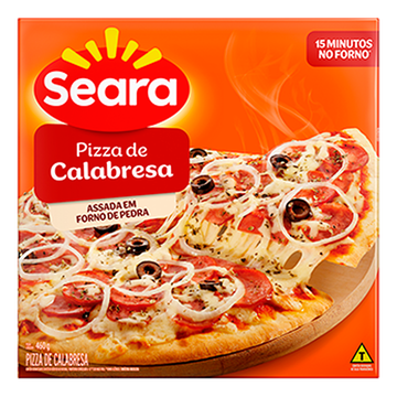 Pizza Calabresa Seara 460g