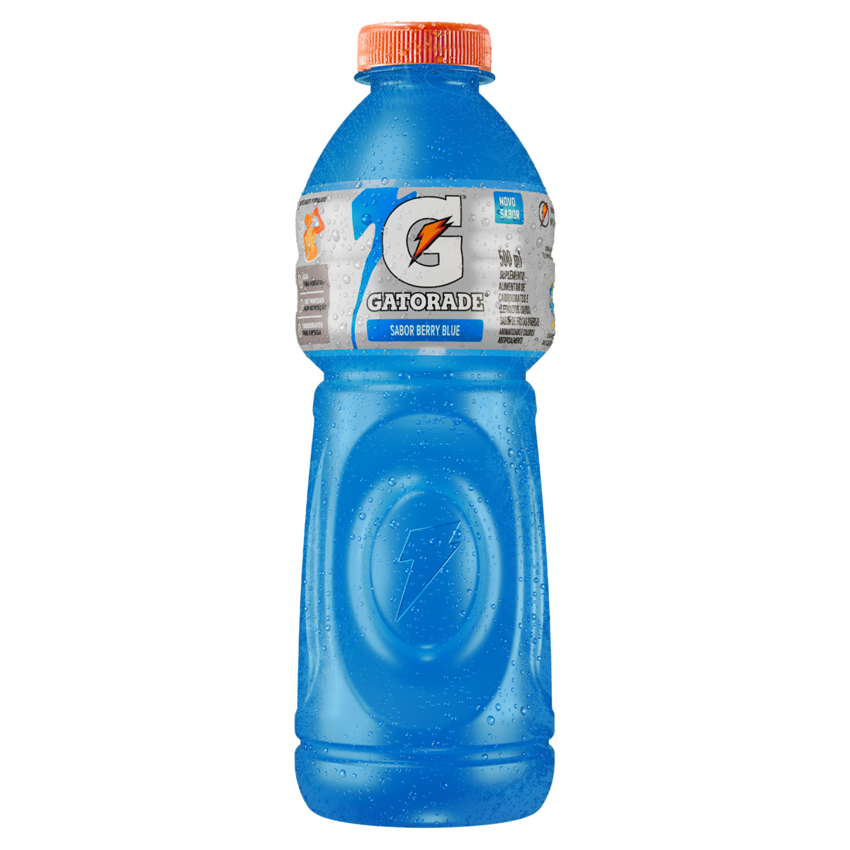 Isot&ocirc;nico Gatorade Berry Blue 500ml Garrafa