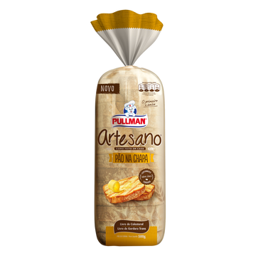 Pão na Chapa Pullman Artesano Pacote 500g