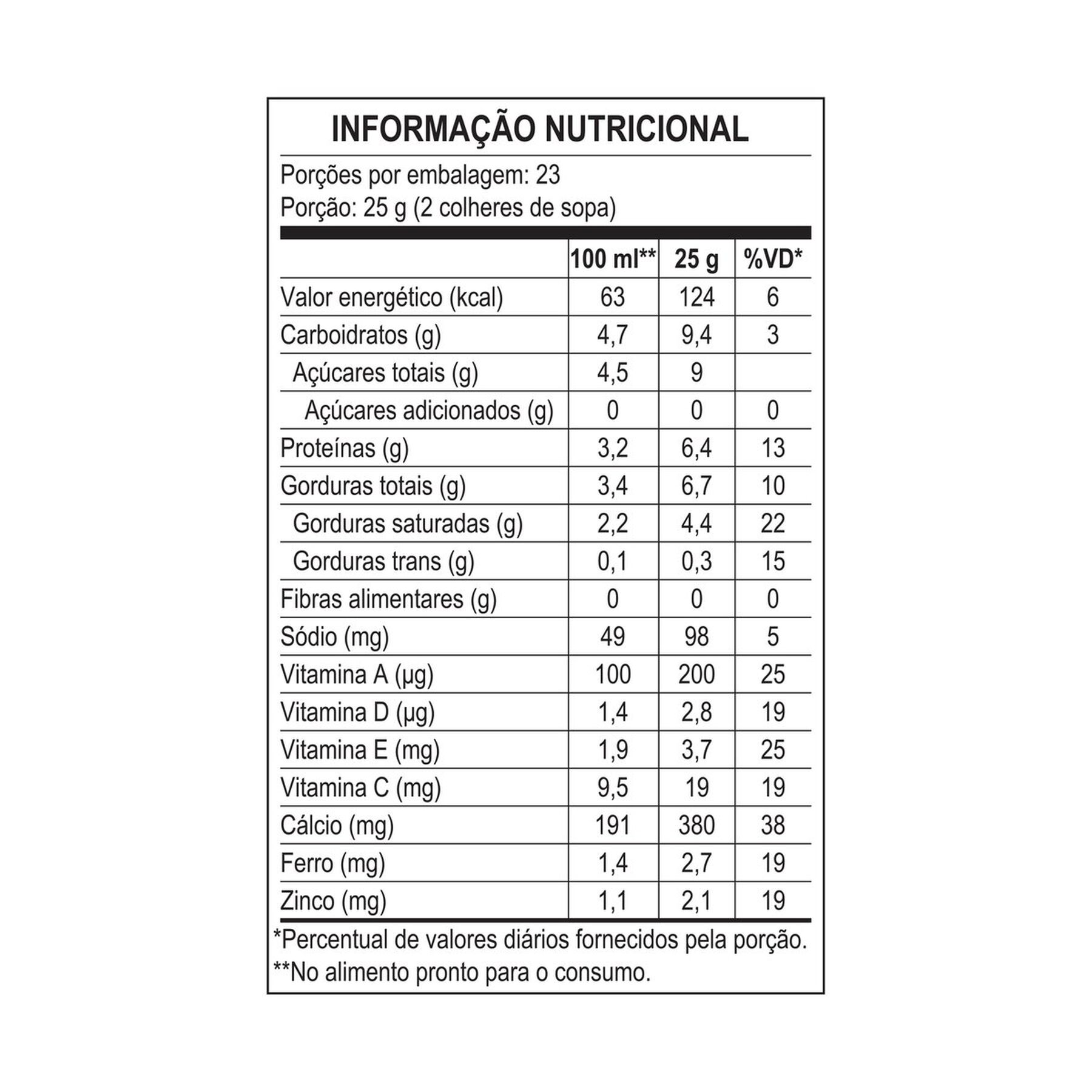 Leite em Pó Ninho Integral Sachê 575g