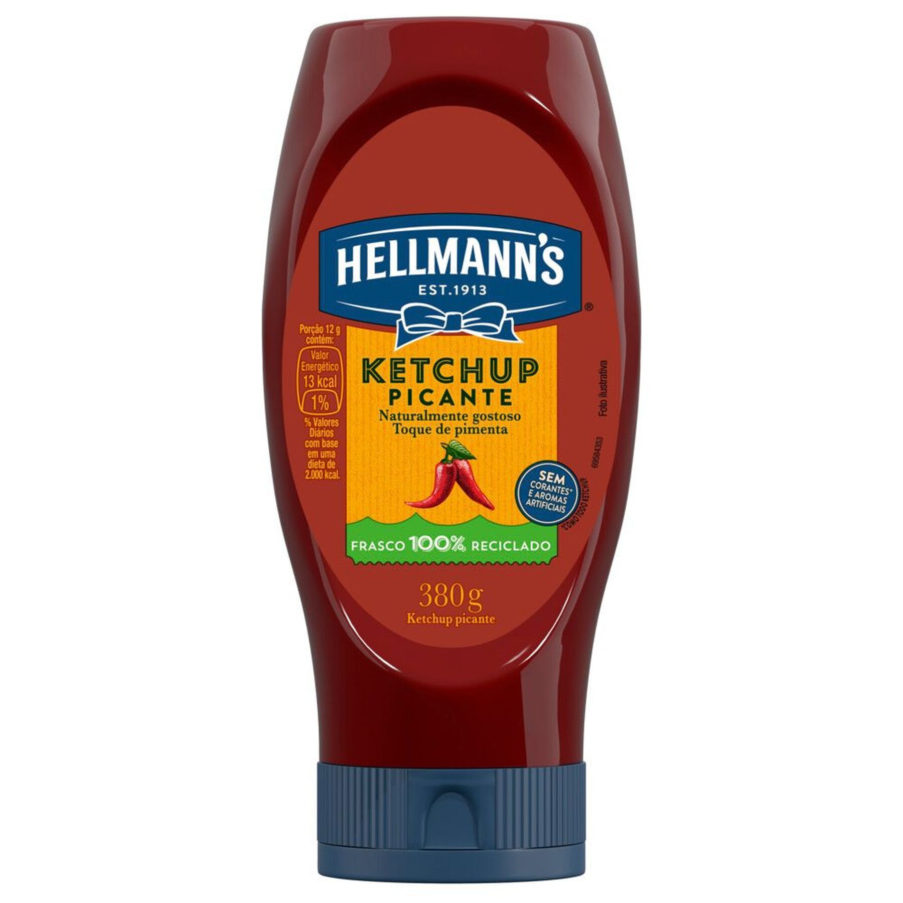 Ketchup Picante Hellmann's Squeeze 380g