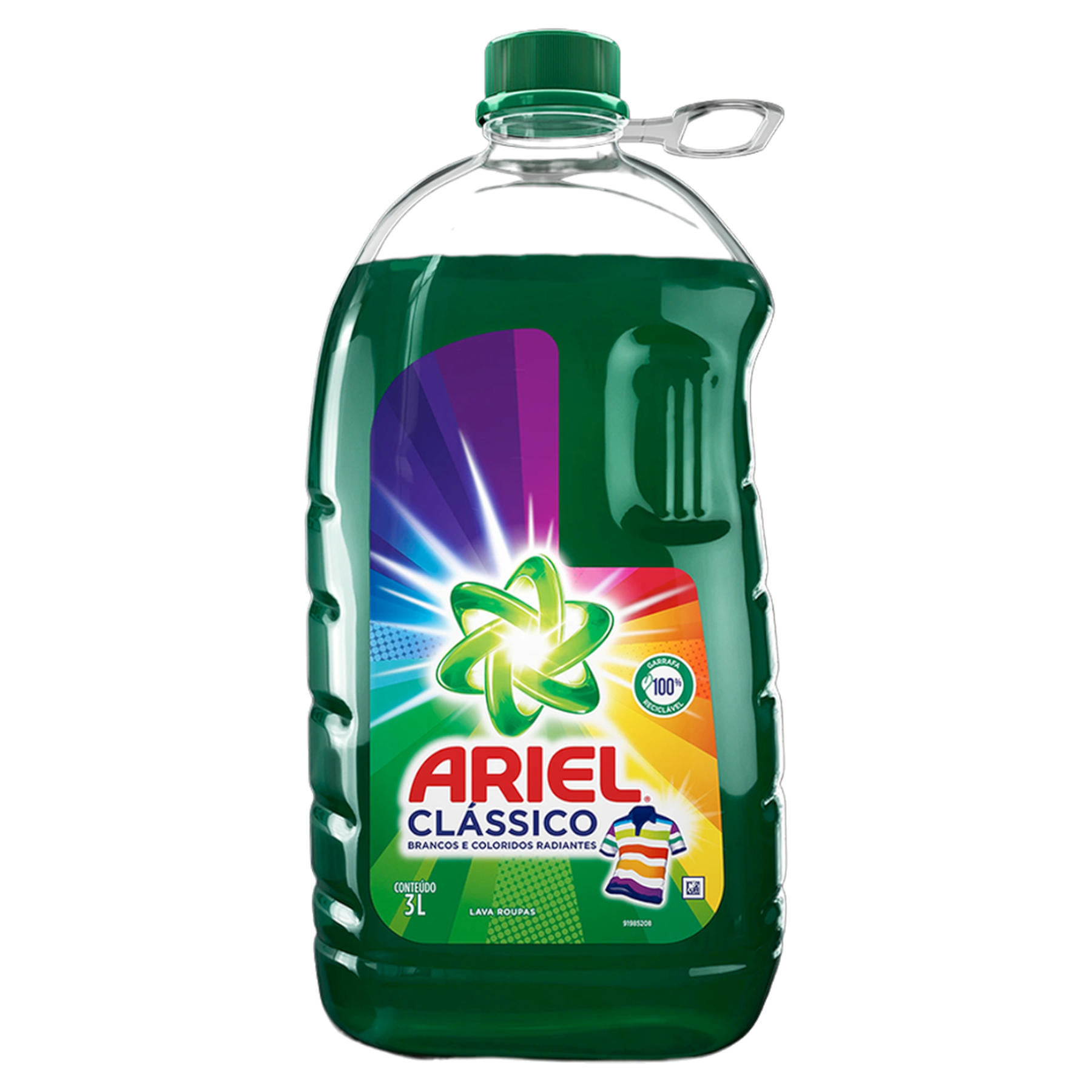 Lava Roupas L&iacute;quido Cl&aacute;ssico Ariel Gal&atilde;o 3l&nbsp;&nbsp;
