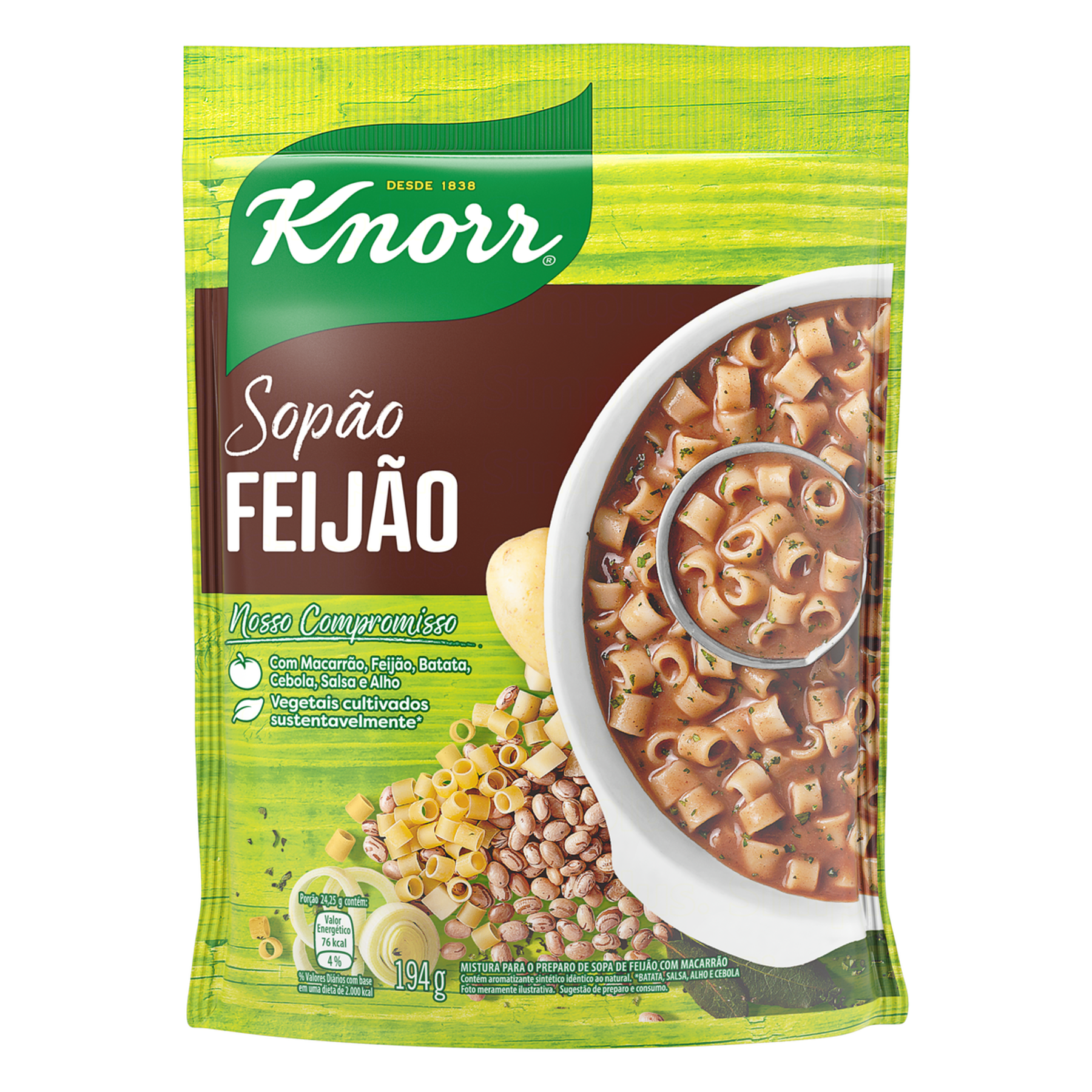 Sopão Feijão Knorr Sachê 194g