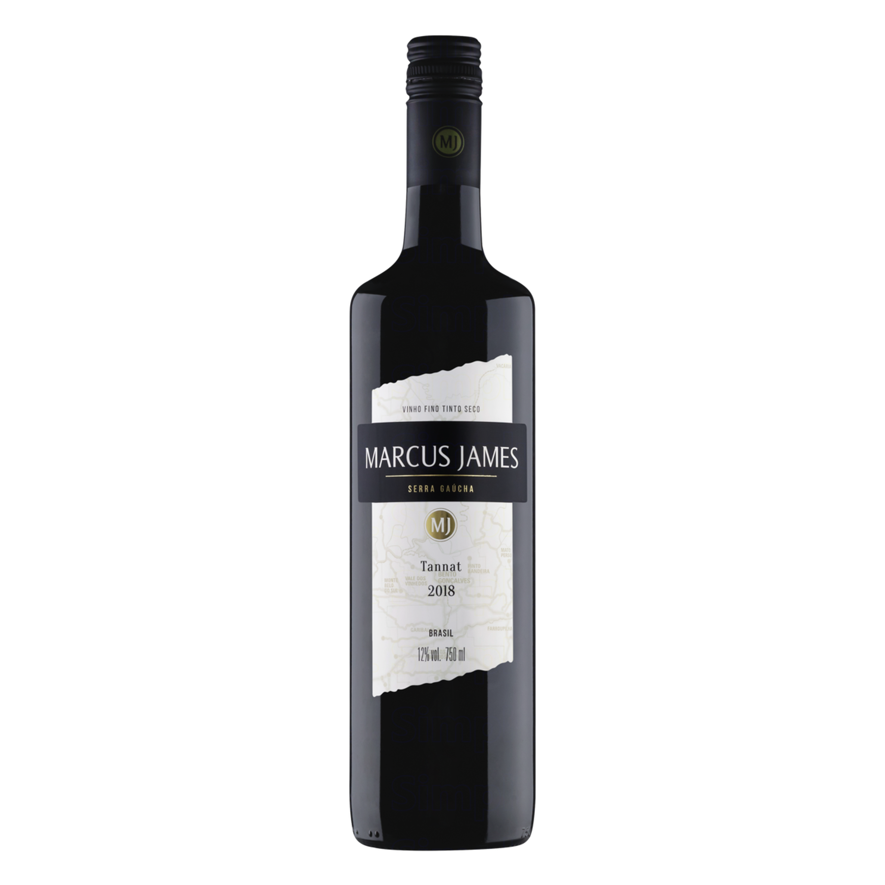 Vinho Tinto Tannat Marcus James Garrafa 750ml