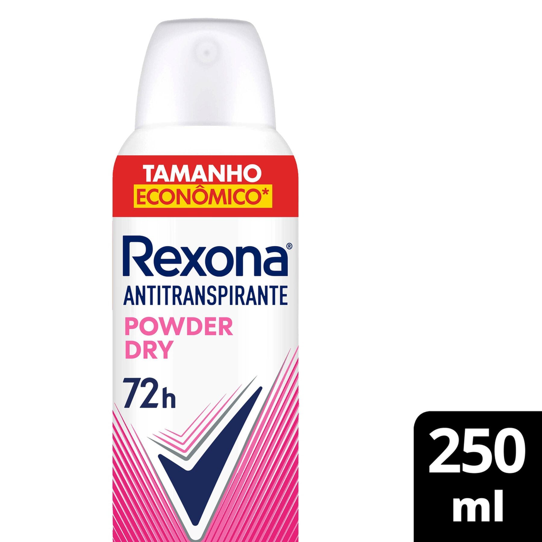 Desodorante Antitranspirante Aerosol Rexona Powder Dry 250ml&nbsp;